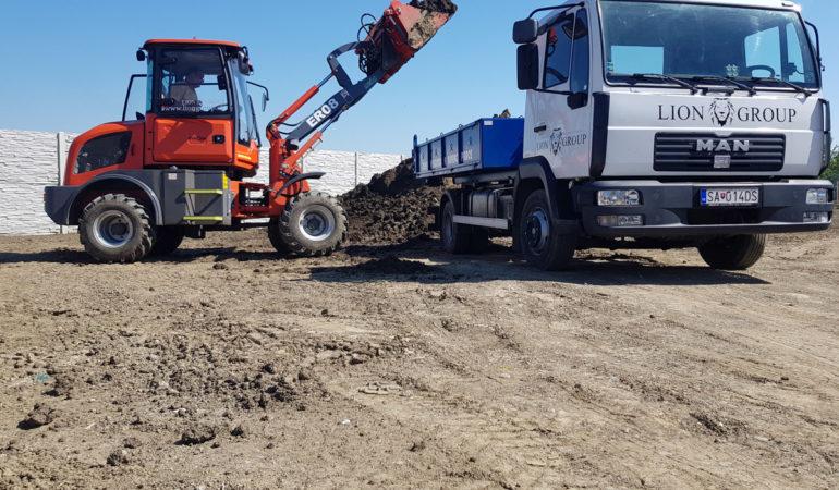 Odvoz stavebného odpadu a dovoz sypkých materiálov